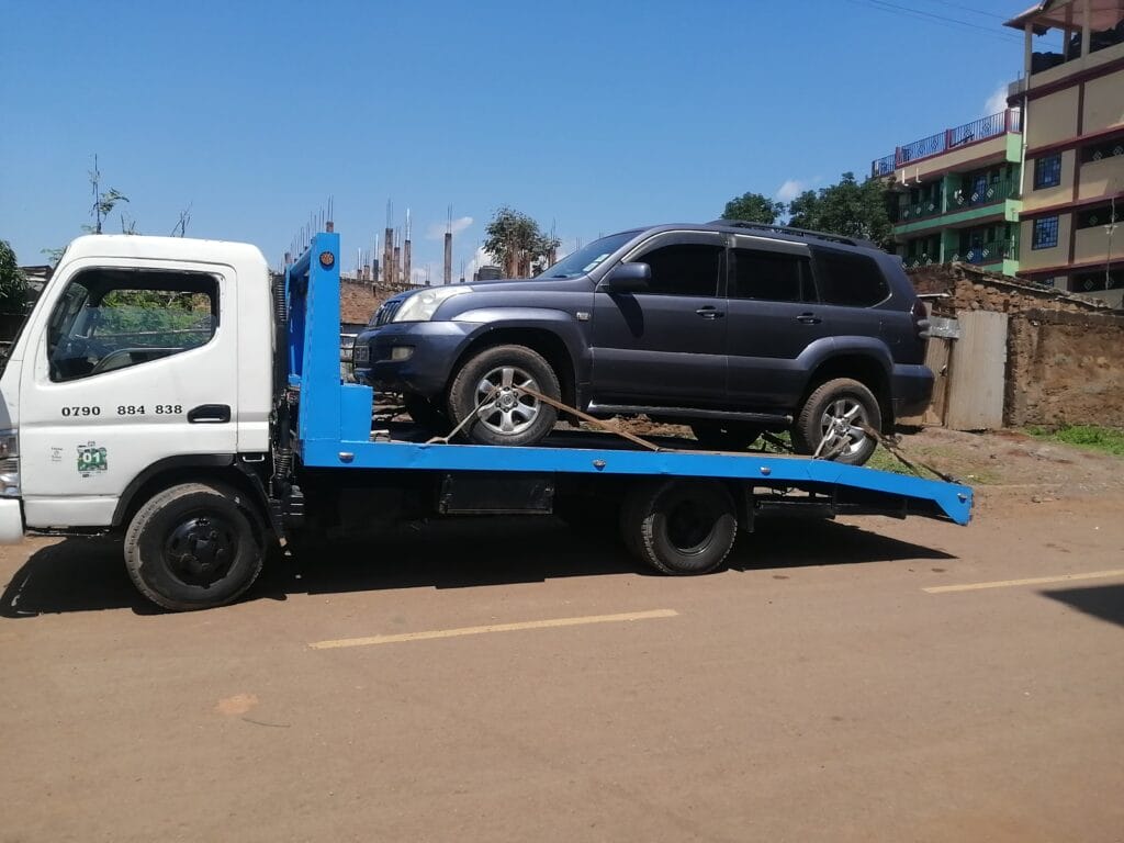 Towing flatbed and Breakdown in kilimani,kileleshwa and Lavington