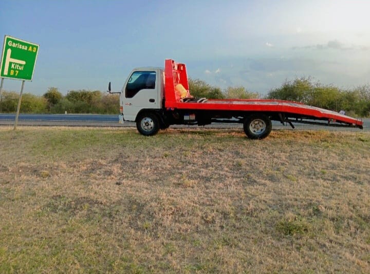 Flatbed towing and breakdown services in matuu