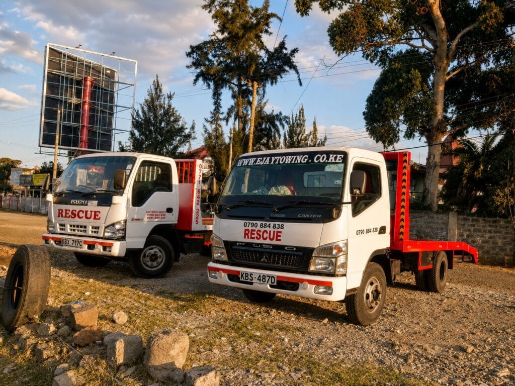 Flatbed Towing And Breakdown Services In Nairobi 24/7 Availability